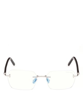 Rectangular Blue Light Glasses, 54mm
