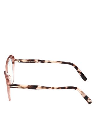 Cat Eye Blue Light Glasses, 55mm