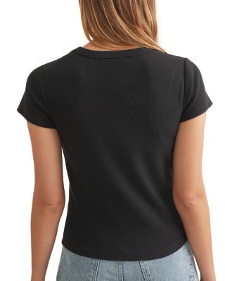 Lexi Ribbed Tee  