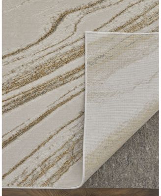 Feizy Aura AUR39LLF Area Rug, 3'11" x 6'
