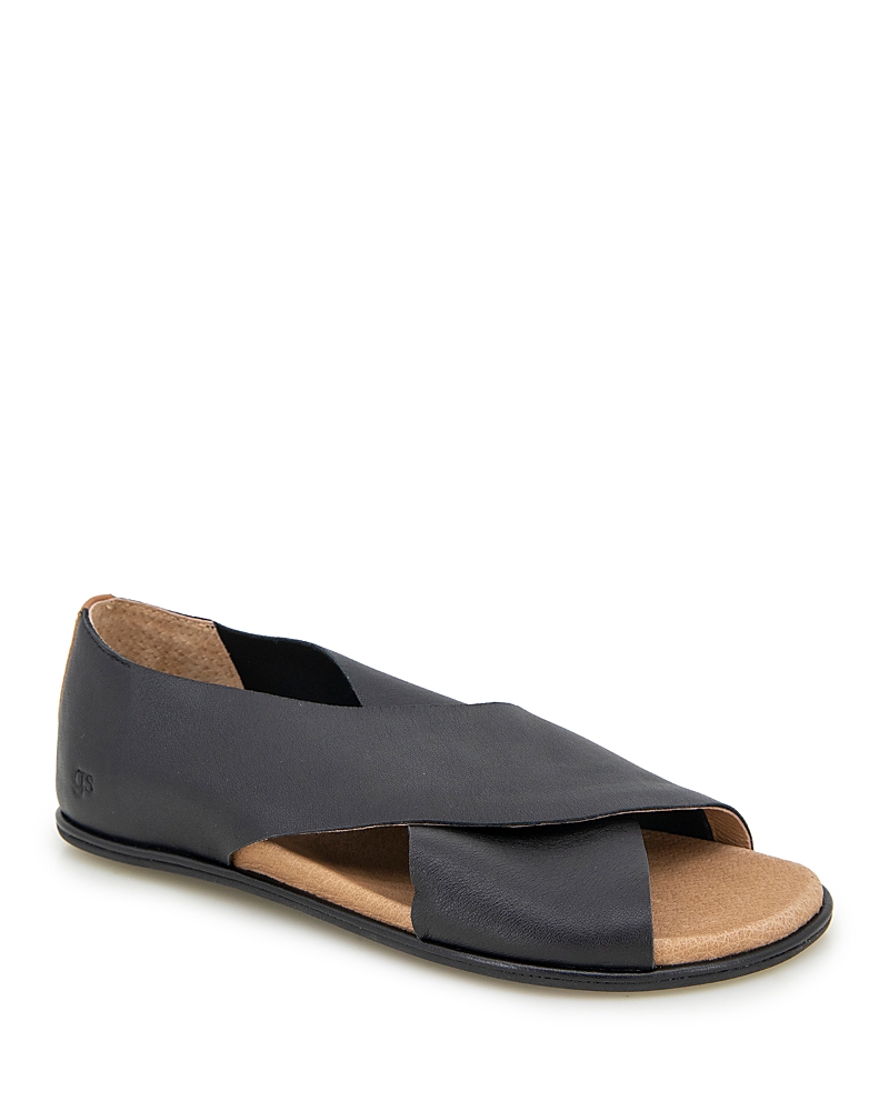 GENTLE SOULS BY KENNETH COLE GENTLE SOULS BY KENNETH COLE WOMEN'S LANIEY SLIP ON CRISSCROSS SANDALS