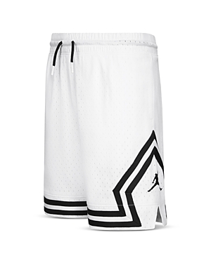 Jordan Big Boys Air Diamond Dri-fit Ii Shorts In White