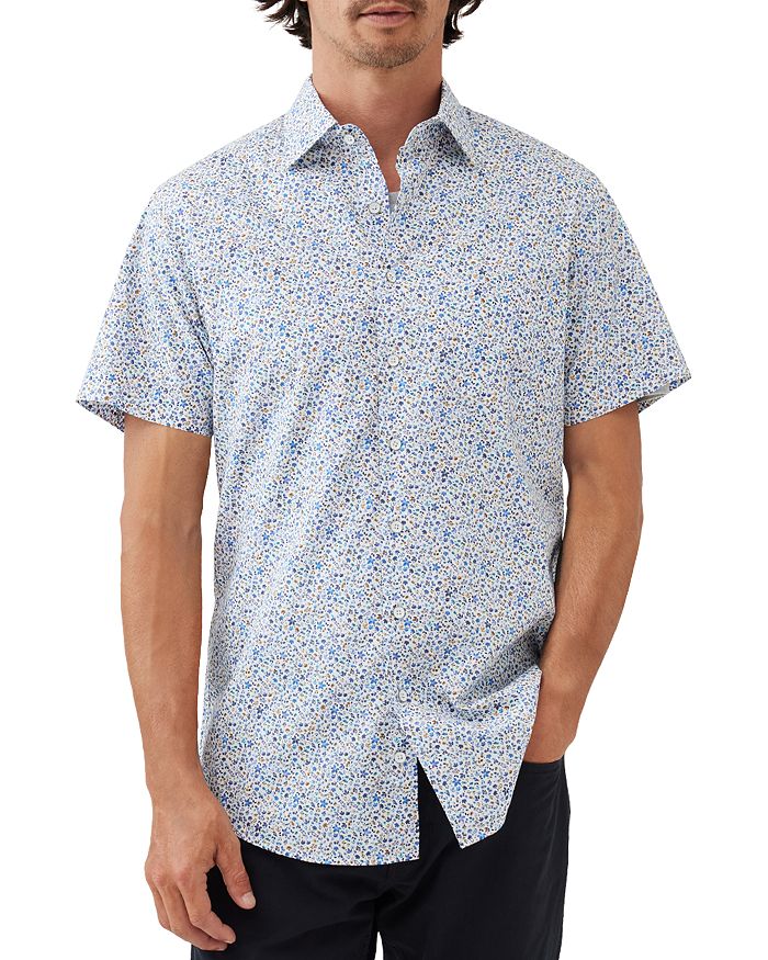 Rodd & Gunn Gale Street Short Sleeve Slim Fit Shirt | Bloomingdale's