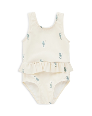 Shop Rylee + Cru Girls' Skirted One Piece Swimsuit - Little Kid In Ivory