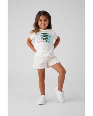 SOL ANGELES - Girls' Paradise Waves Cotton Tee - Little Kid, Big Kid