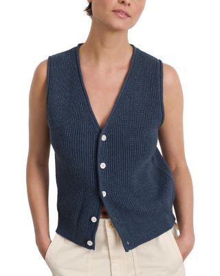 セール】COMPACT KNIT VEST WITH SHIRT（シャツ/ブラウス