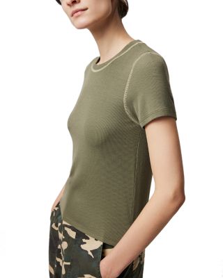 ATM - Ribbed Crewneck Tee