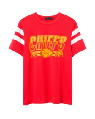 Junk Food Clothing - Unisex NFL Kansas City Chiefs Gridiron Tee