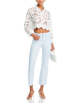 Seychelle Lace Button Front Shirt