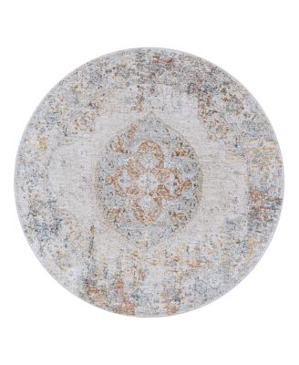 Livabliss Laila LAA-2306 Round Area Rug, 7'10" x 7'10"