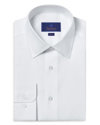 Slim Fit Super Fine Twill Dress Shirt 