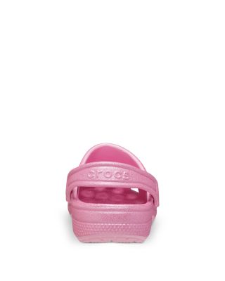 Unisex Classic Glitter Clogs - Toddler