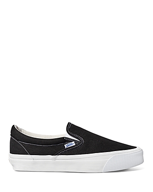 Vans Vault Og Classic Slip-on Lx Sneakers In Black