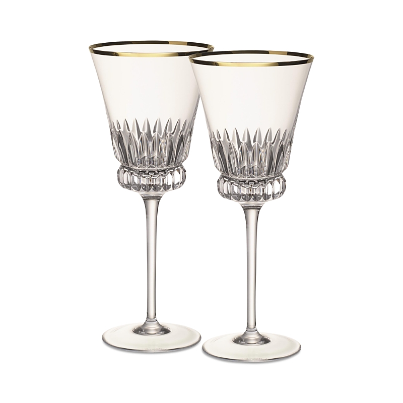 Villeroy & Boch Grand Royal Red Wine Glass, Set Of 2 In Transparent