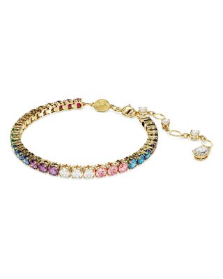 Matrix Rainbow Crystal Tennis Bracelet