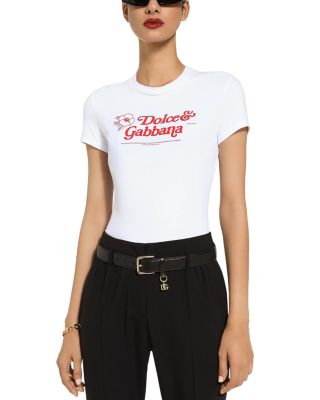 Women's Logo Charm Leather Belt