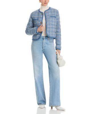 【MONCLER】大セール！ ELIADI ツイード お出かけジャケット Moncler Eliadi Tweed Cropped Down Jacket | Bloomingdale's