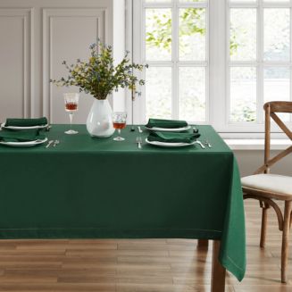 Elrene Home Fashions Alison Hemstitch Tablecloth, 52