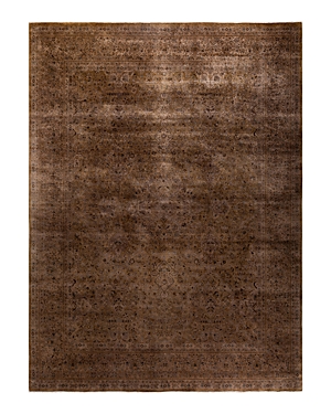 Bloomingdale's Fine Vibrance M1171 Area Rug, 9'2 X 12'2 In Brown