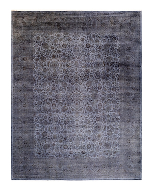 Bloomingdale's Fine Vibrance M1646 Area Rug, 9'3 X 11'10 In Gray