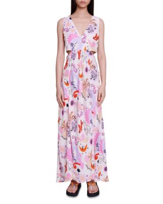 Maje Rillosio Maxi Dress