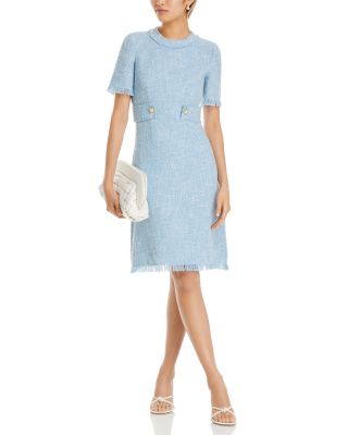 Boucl&eacute; Tweed Dress