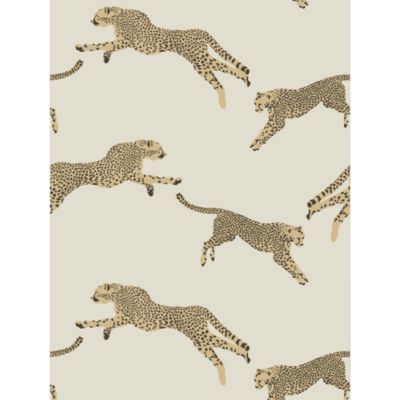 Leaping Cheetah Wallcovering