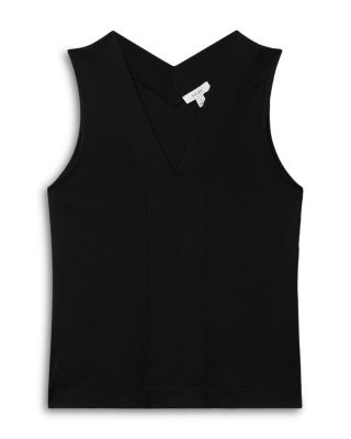 Mira Sleeveless V Neck Top