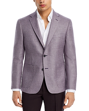 The Men's Store At Bloomingdale's Hopsack Unstructured Regular Fit Sport Coat - 100% Exclusive In Lavender