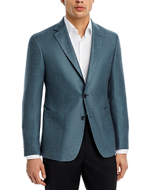 The Men's Store At Bloomingdale's Hopsack Unstructured Regular Fit Sport Coat - 100% Exclusive In Sage Green