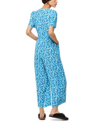 Hazy Coral Printed Jumpsuit