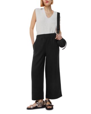 Linen Wide Leg Pants