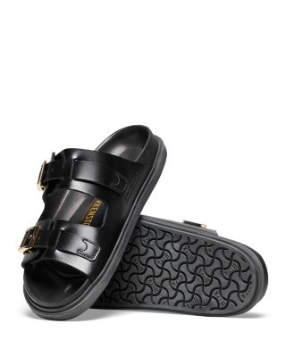Women's St Barths Slip On Buckled Footbed Sandals