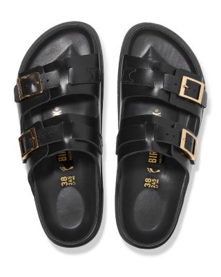 Women's St Barths Slip On Buckled Footbed Sandals