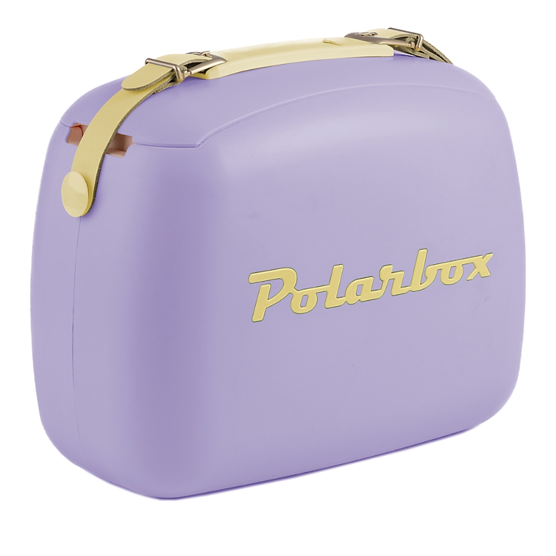 Polarbox Cooler Bag 6 Qt In Lilac/ Yellow