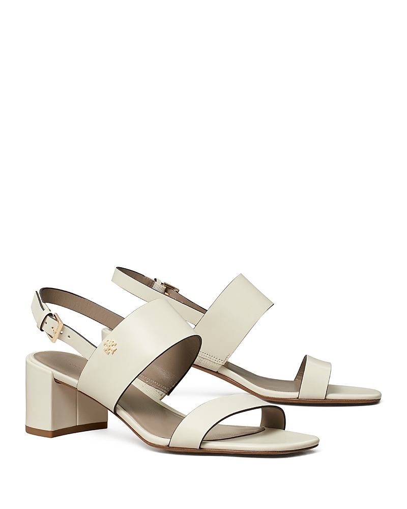 Tory Burch Women’s Leather Block Heel Sandals
