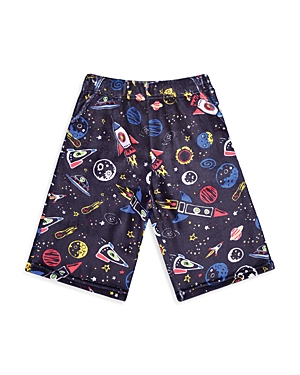 Iscream Unisex Out Of This World Plush Shorts - Little Kid, Big Kid In Multi