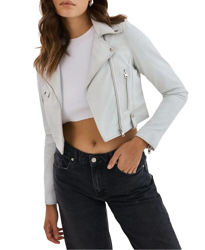Shop Lamarque Ciara Jacket In White
