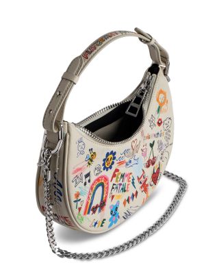 ZADIG & VOLTAIRE Humberto Cruzイラスト入りバッグ Rock Nano Humberto Cruz Crossbody - Zadig & Voltaire