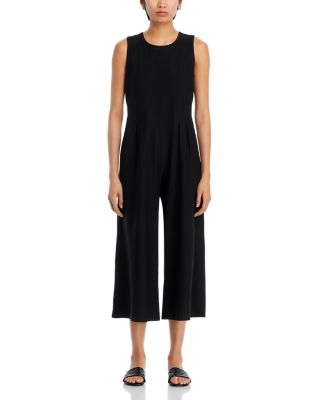 Sleeveless Wide Leg Jumpsuit