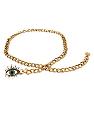 KURT GEIGER LONDON Evil Eye Chain Belt | Bloomingdale display picture 1