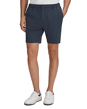 Reiss Deck Drawcord Shorts In Airforce Blue