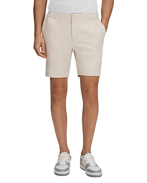 Shop Reiss Deck Drawcord Shorts In Stone