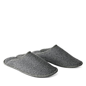 Shop Sferra Men's Arlo Slip On Slippers In Gray