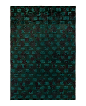 Shop Bloomingdale's Fine Vibrance M1711 Area Rug, 6'2 X 8'9 In Green