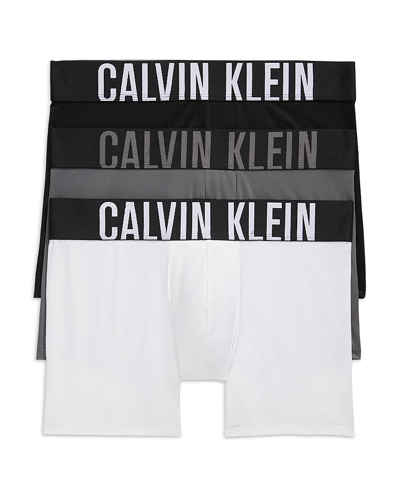 Calvin Klein Men's Intense Power 3-pack Low Rise Trunk In Black/