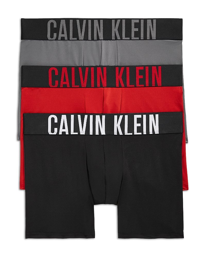 Calvin Klein Intense Power Logo Waistband Micro Boxer Briefs, Pack of 3