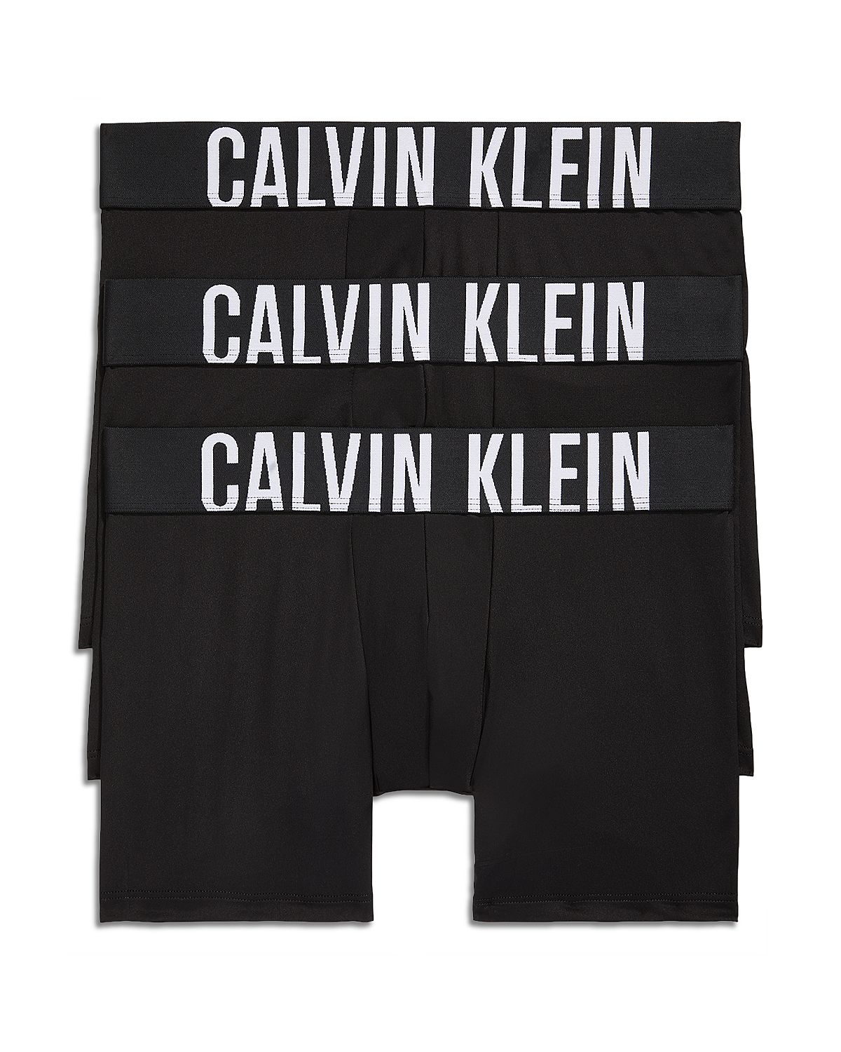 Calvin Klein Intense Power Logo Waistband Micro Boxer Briefs, Pack of 3
