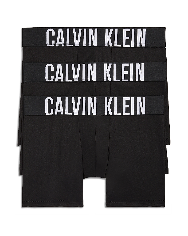 Calvin Klein Men's Intense Power Micro 3-pack Boxer Brief In Ub Black/