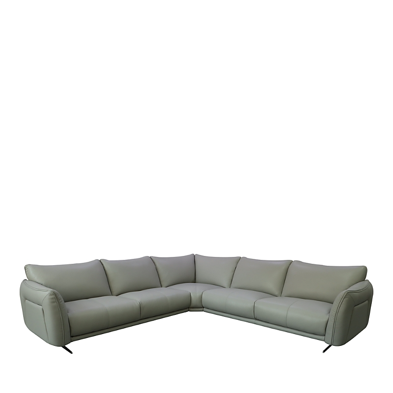 Bloomingdale's Paulie 3 Piece Sectional In Elephant